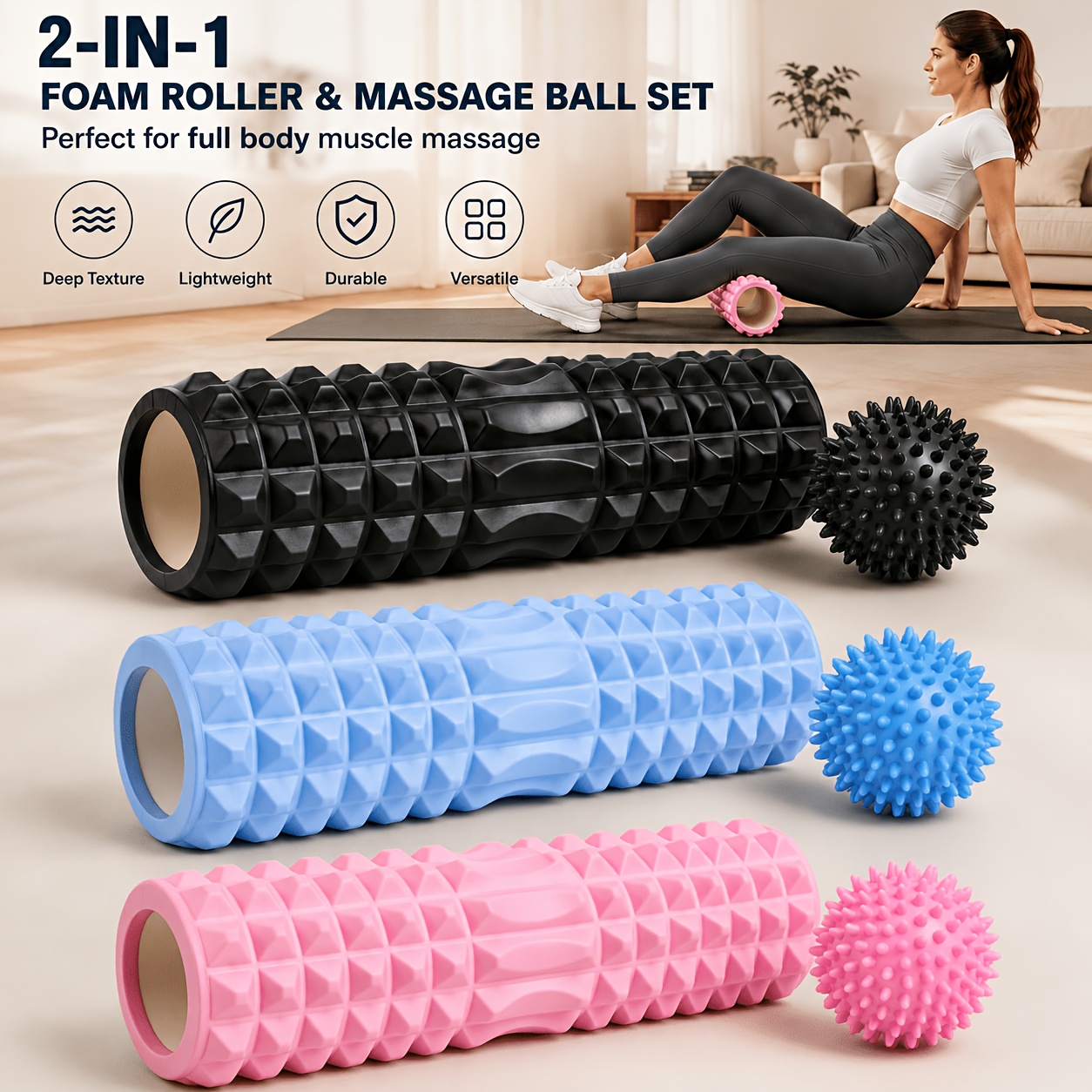 Acupressure Ball Set - 2 шт. Набор для массажа всего