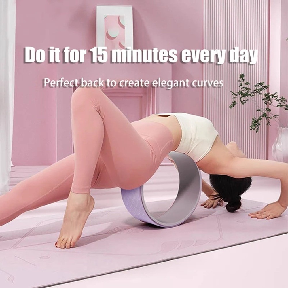 Pilates Yoga Wheel - Массаж мышц, колесо для йоги, многофункциональный
