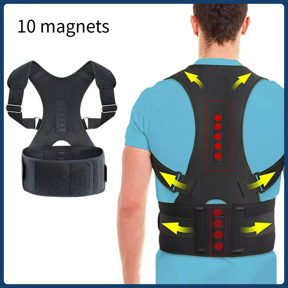Posture Pole Corrector - Регулируемый ортопедический поддерживающий пояс для тела,