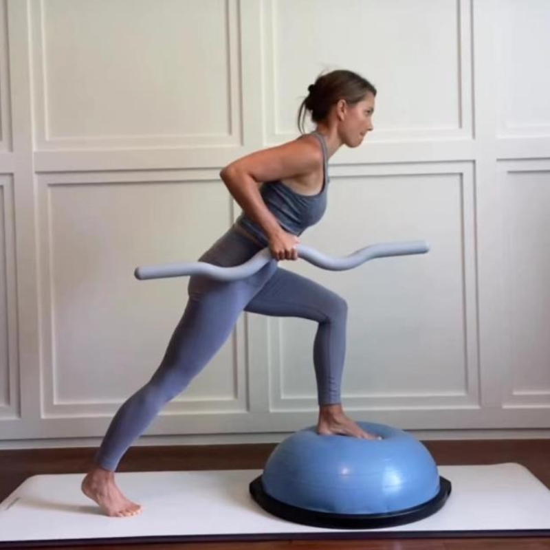 Home Pilates Yoga - Утяжелённый пилатес-бар с силиконовым покрытием, тренажёр