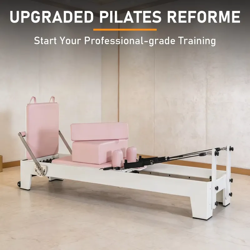 Pilates Yoga Movement - Премиальный пилатес-реформер с сертификатом CE, бесшумным